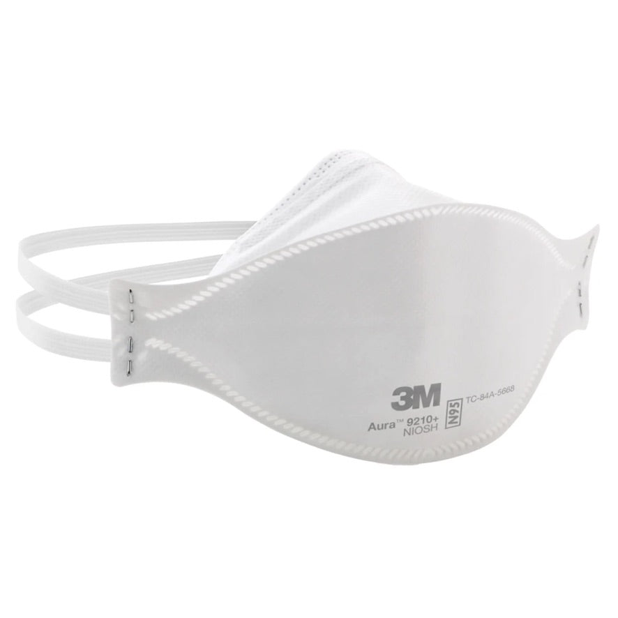 3M Aura 9210 (White Headband) N95 - 20 Pack - Retail Packaging