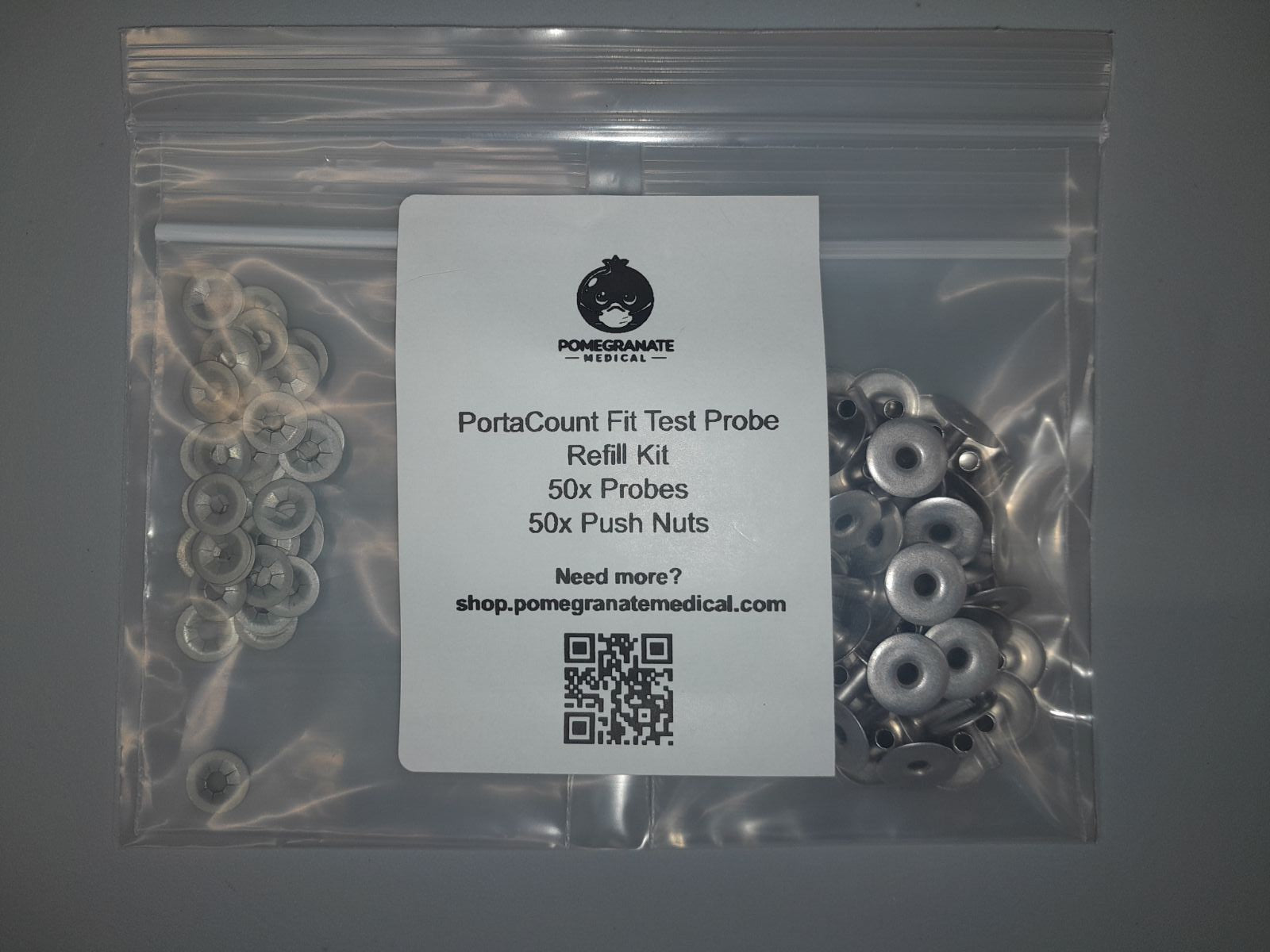 Push Fit Probe PortaCount Fit Test Probe Refill Kit – Pomegranate Medical